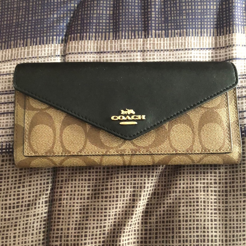 Coach envelope wallet